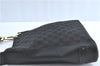 Authentic GUCCI Shoulder Cross Bag Purse GG Canvas Leather 91761 Black 3778C