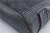 Authentic GUCCI Shoulder Cross Bag Purse GG Canvas Leather 91761 Black 3778C