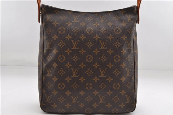 Authentic Louis Vuitton Monogram Looping GM Shoulder Bag M51145 LV 3779E