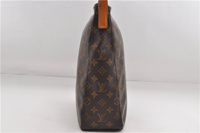 Authentic Louis Vuitton Monogram Looping GM Shoulder Bag M51145 LV 3779E