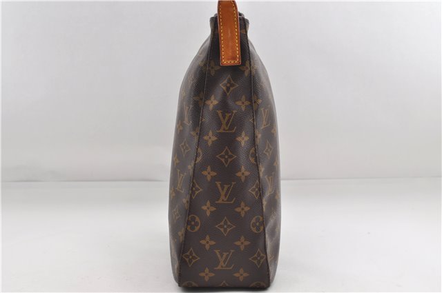 Authentic Louis Vuitton Monogram Looping GM Shoulder Bag M51145 LV 3779E