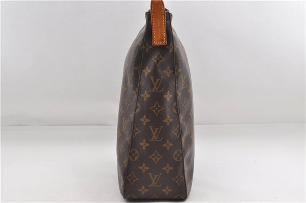 Authentic Louis Vuitton Monogram Looping GM Shoulder Bag M51145 LV 3779E
