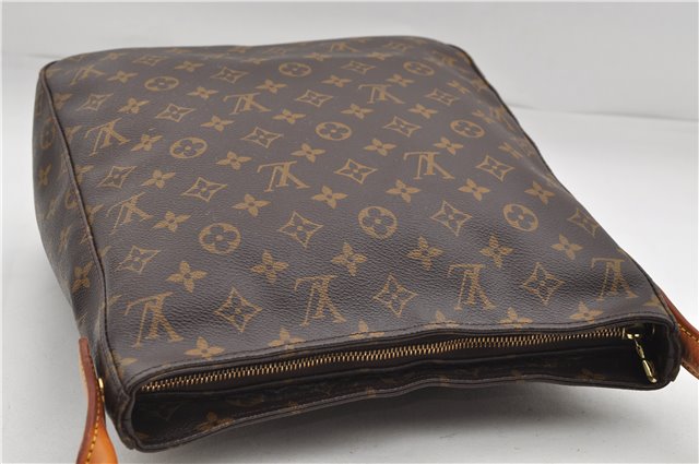 Authentic Louis Vuitton Monogram Looping GM Shoulder Bag M51145 LV 3779E