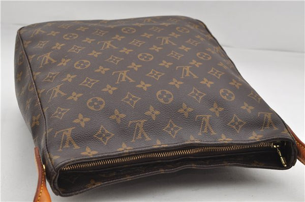 Authentic Louis Vuitton Monogram Looping GM Shoulder Bag M51145 LV 3779E