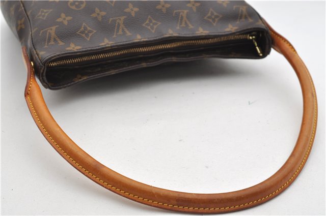 Authentic Louis Vuitton Monogram Looping GM Shoulder Bag M51145 LV 3779E