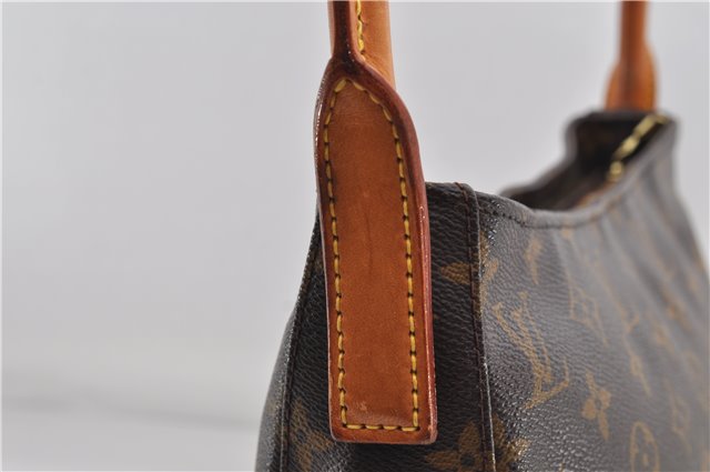 Authentic Louis Vuitton Monogram Looping GM Shoulder Bag M51145 LV 3779E