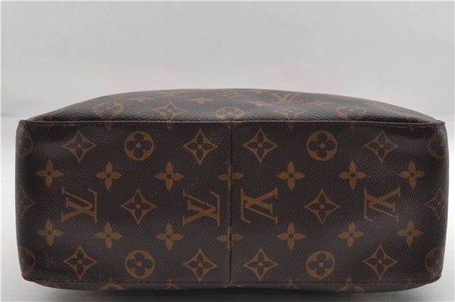 Authentic Louis Vuitton Monogram Looping GM Shoulder Bag M51145 LV 3779E