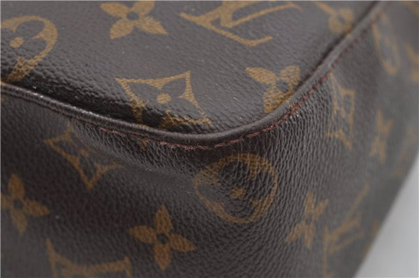 Authentic Louis Vuitton Monogram Looping GM Shoulder Bag M51145 LV 3779E