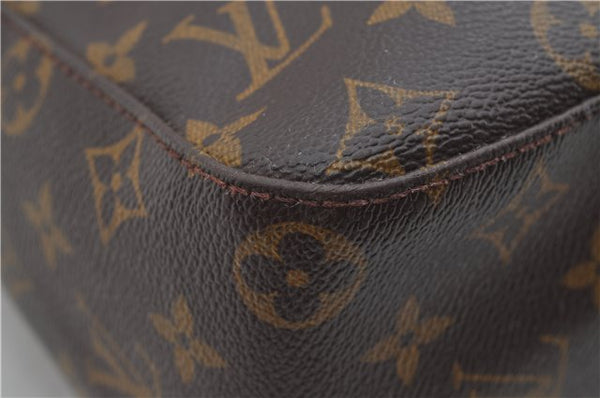 Authentic Louis Vuitton Monogram Looping GM Shoulder Bag M51145 LV 3779E