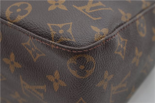 Authentic Louis Vuitton Monogram Looping GM Shoulder Bag M51145 LV 3779E