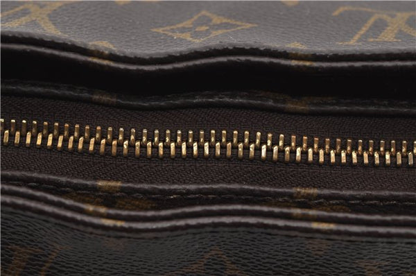 Authentic Louis Vuitton Monogram Looping GM Shoulder Bag M51145 LV 3779E