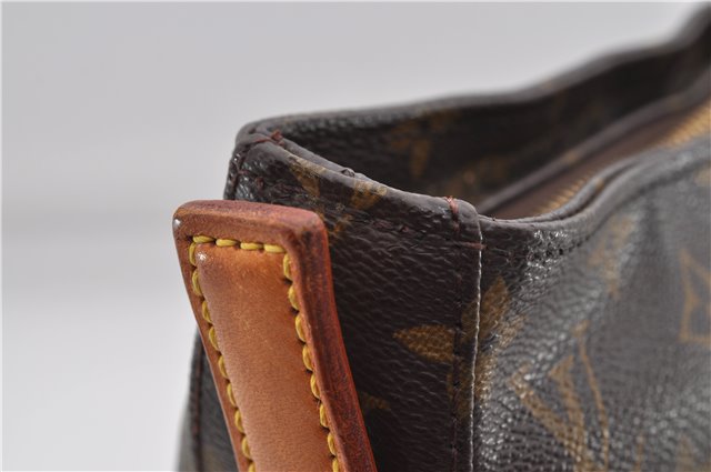 Authentic Louis Vuitton Monogram Looping GM Shoulder Bag M51145 LV 3779E