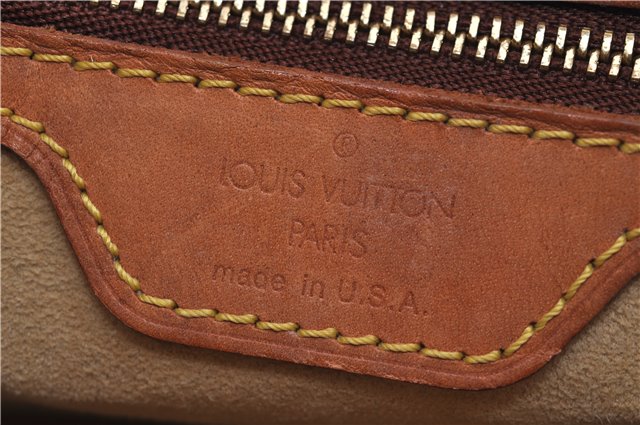 Authentic Louis Vuitton Monogram Looping GM Shoulder Bag M51145 LV 3779E