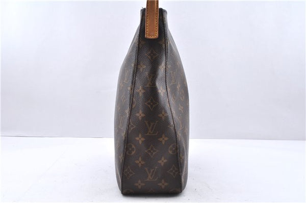 Authentic Louis Vuitton Monogram Looping GM Shoulder Bag M51145 LV 3780E