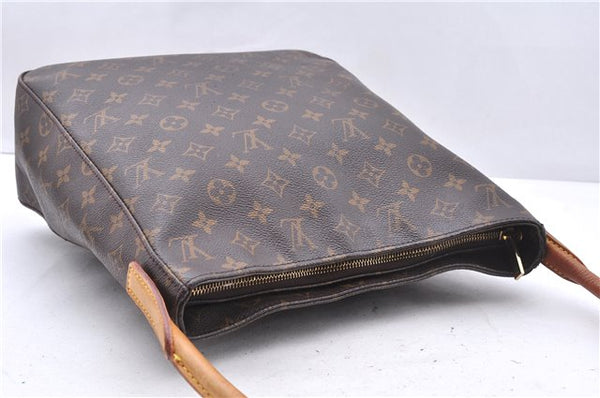 Authentic Louis Vuitton Monogram Looping GM Shoulder Bag M51145 LV 3780E