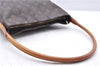 Authentic Louis Vuitton Monogram Looping GM Shoulder Bag M51145 LV 3780E