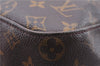 Authentic Louis Vuitton Monogram Looping GM Shoulder Bag M51145 LV 3780E