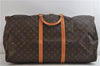 Auth Louis Vuitton Monogram Keepall Bandouliere 60 Boston Bag M41412 LV 3781D