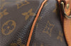 Auth Louis Vuitton Monogram Keepall Bandouliere 60 Boston Bag M41412 LV 3781D