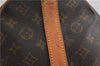 Auth Louis Vuitton Monogram Keepall Bandouliere 60 Boston Bag M41412 LV 3781D