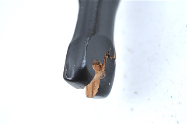 Authentic GUCCI Bamboo Shoulder Hand Bag Nylon Leather 0000509 Black Junk 3782D