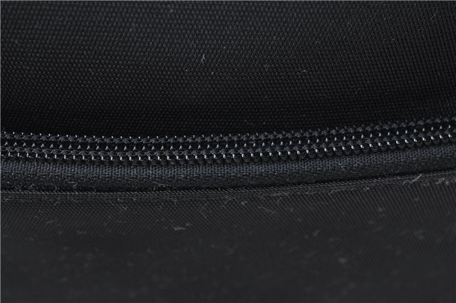 Authentic GUCCI Bamboo Shoulder Hand Bag Nylon Leather 0000509 Black Junk 3782D