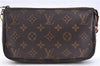 Authentic Louis Vuitton Monogram Pochette Accessoires Pouch M51980 LV 3785E
