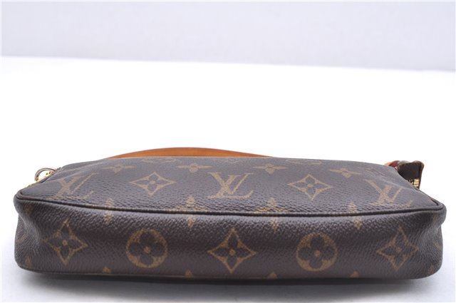 Authentic Louis Vuitton Monogram Pochette Accessoires Pouch M51980 LV 3785E