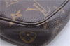 Authentic Louis Vuitton Monogram Pochette Accessoires Pouch M51980 LV 3785E
