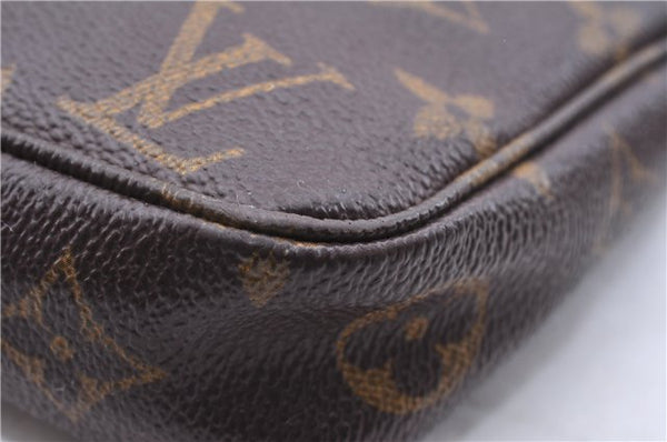 Authentic Louis Vuitton Monogram Pochette Accessoires Pouch M51980 LV 3785E