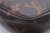 Authentic Louis Vuitton Monogram Pochette Accessoires Pouch M51980 LV 3785E