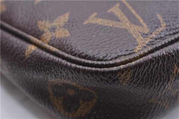 Authentic Louis Vuitton Monogram Pochette Accessoires Pouch M51980 LV 3785E