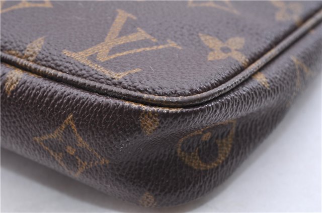 Authentic Louis Vuitton Monogram Pochette Accessoires Pouch M51980 LV 3785E