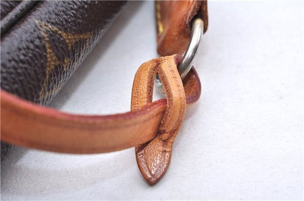 Authentic Louis Vuitton Monogram Pochette Accessoires Pouch M51980 LV 3785E