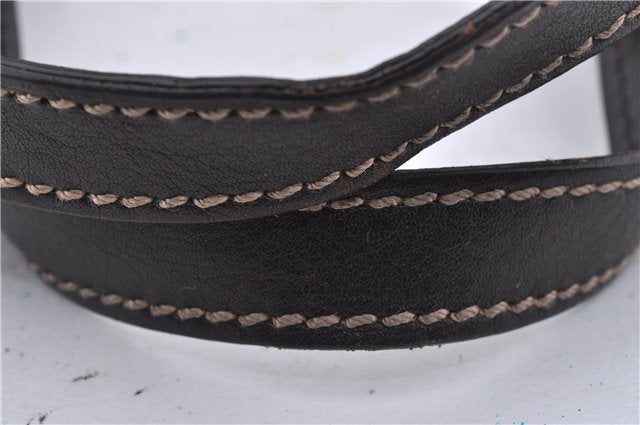 Authentic GUCCI Shoulder Tote Bag GG Canvas Leather 181502 Brown 3791D