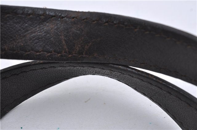 Authentic GUCCI Shoulder Tote Bag GG Canvas Leather 181502 Brown 3791D