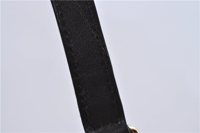 Authentic GUCCI Shoulder Tote Bag GG Canvas Leather 181502 Brown 3791D