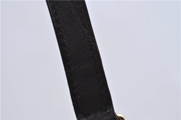 Authentic GUCCI Shoulder Tote Bag GG Canvas Leather 181502 Brown 3791D