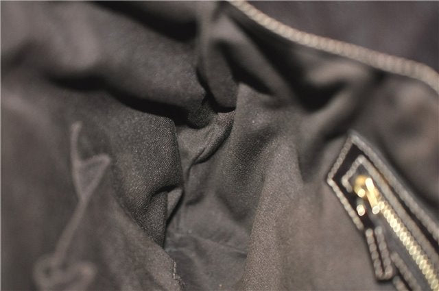 Authentic GUCCI Shoulder Tote Bag GG Canvas Leather 181502 Brown 3791D