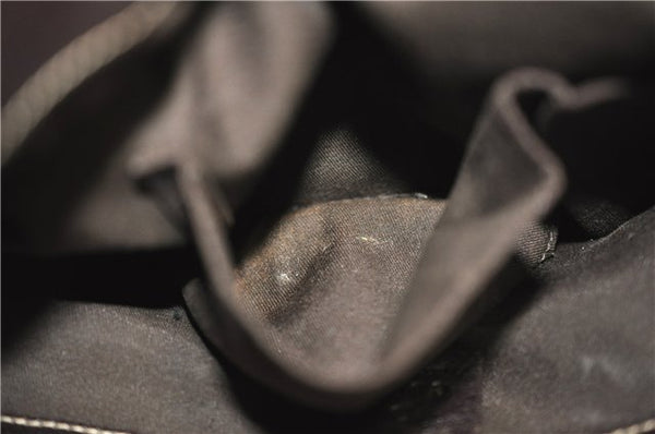 Authentic GUCCI Shoulder Tote Bag GG Canvas Leather 181502 Brown 3791D