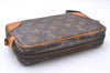 Authentic Louis Vuitton Monogram Marly Dragonne PM M51827 Clutch Hand Bag 3792F