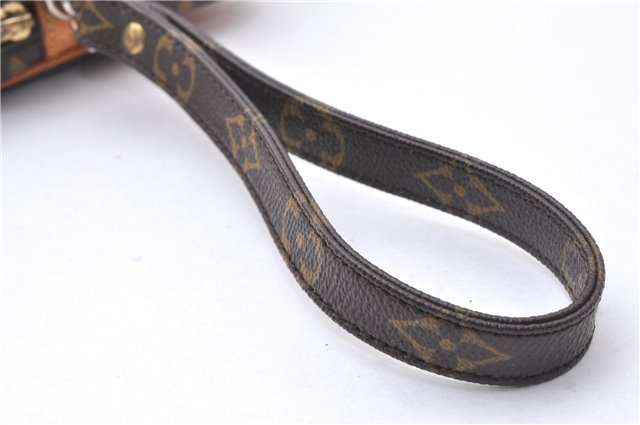 Authentic Louis Vuitton Monogram Marly Dragonne PM M51827 Clutch Hand Bag 3792F