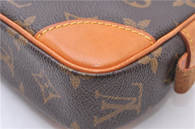 Authentic Louis Vuitton Monogram Marly Dragonne PM M51827 Clutch Hand Bag 3792F