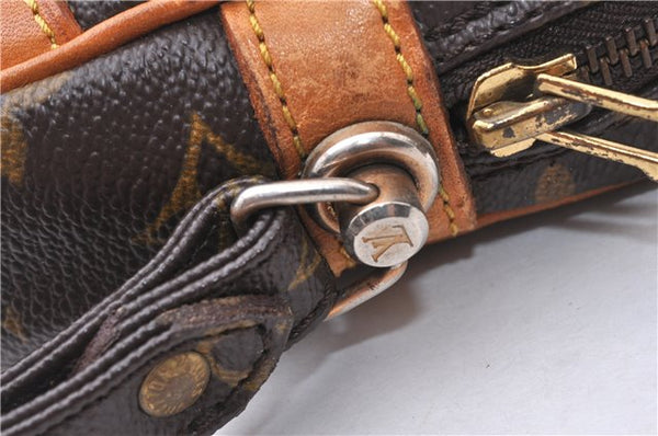 Authentic Louis Vuitton Monogram Marly Dragonne PM M51827 Clutch Hand Bag 3792F