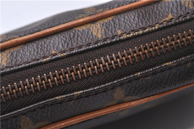 Authentic Louis Vuitton Monogram Marly Dragonne PM M51827 Clutch Hand Bag 3792F