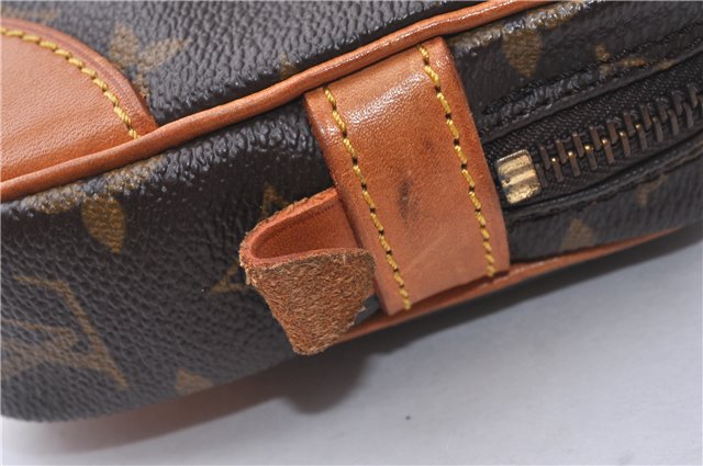 Authentic Louis Vuitton Monogram Marly Dragonne PM M51827 Clutch Hand Bag 3792F