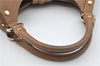 Authentic GUCCI Vintage Shoulder Hand Bag Purse Leather 130995 Brown 3793F