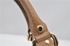 Authentic GUCCI Vintage Shoulder Hand Bag Purse Leather 130995 Brown 3793F