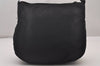 Authentic PRADA Nylon Tessuto Leather Shoulder Cross Body Bag Black 3798I