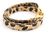 Authentic Christian Dior Leopard Pattern Shoulder Strap Nylon 41.7" Yellow 3799E